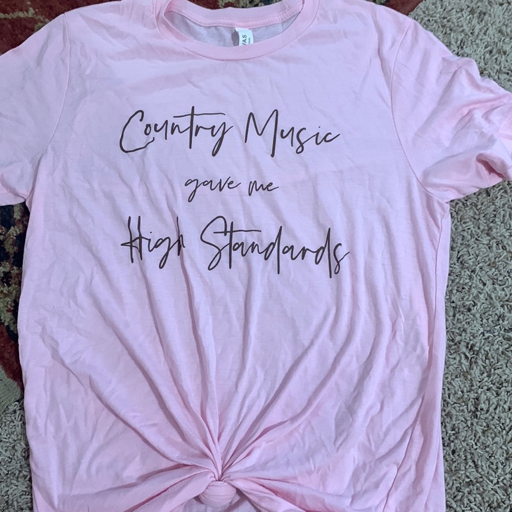 Women's Pink Graphic Tee